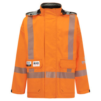 Jacket, Lighter Weight High-Visibility, FR/ARC Rated, SAFE-T™ Style, Cdn. Markin