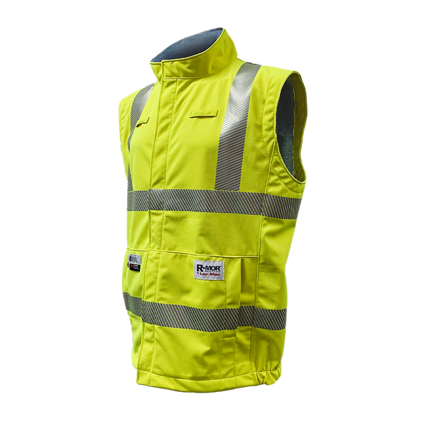 High-Vis Yellow Vest, made with PYRAD® WINDSTOPPER®, 707JV – Lac