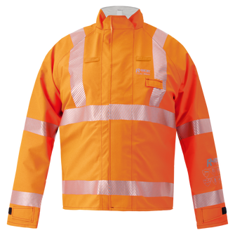 Multi-Haz Protective Jacket, for flammable liquid chemical hazards, 707ZACY