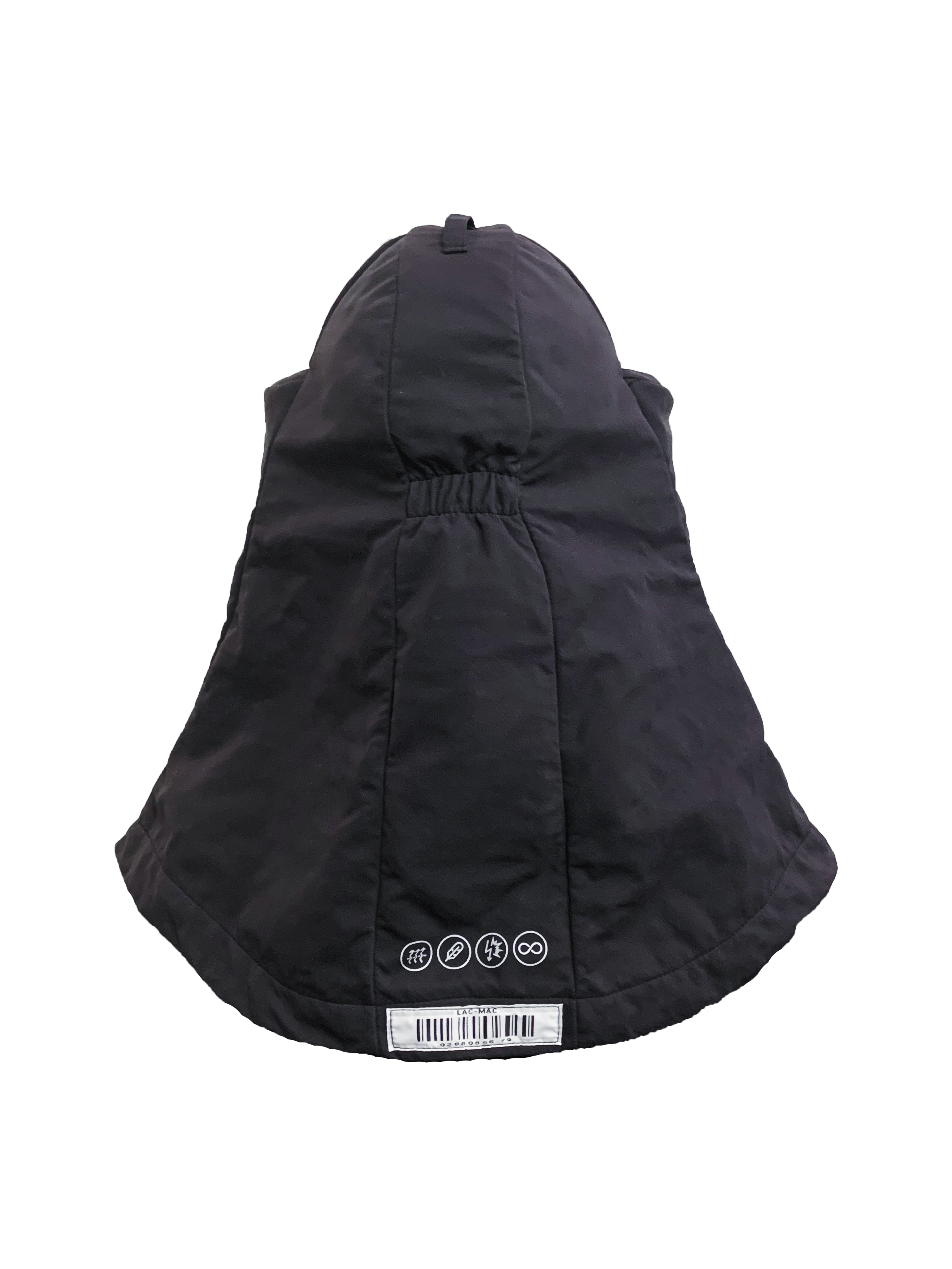 The Lac-Mac Switch Suit Hood and Face Shield Ensemble, 75 Cal. ARC Rated (709KA), offers advanced arc flash protection with a sleek design—perfect for safety and style on the job.