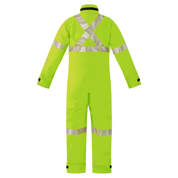 High-Visibility Chemical Splash Protective Coverall - 763A-BB