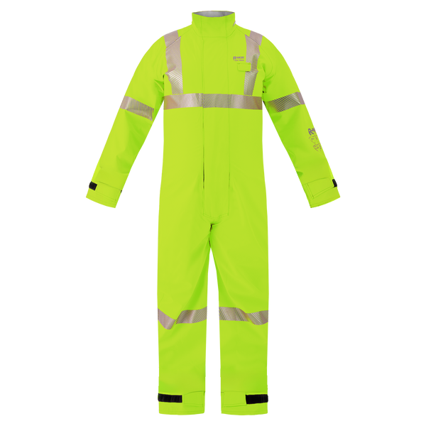 High-Visibility Chemical Splash Protective Coverall - 763A-BB