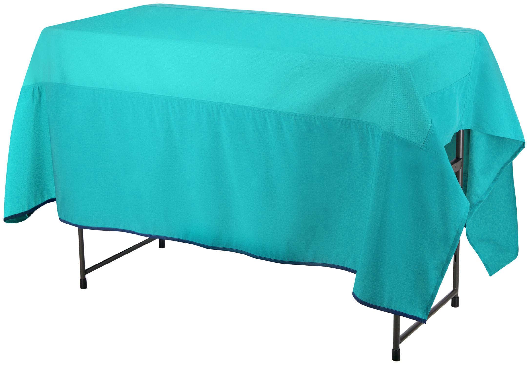 A blue table cover used in surgery room.