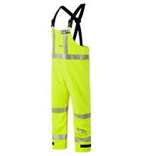 The Lac-Mac Multi-Haz Protective Overall, model 706ZABH, offers protection from flammable liquid chemical hazards and enhanced visibility for safety in work environments.