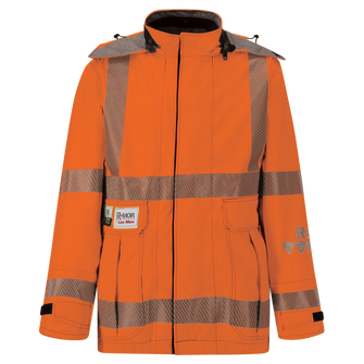 Jacket, High-Visibility FR/ARC Rated, US Markings, Women's Regular, 707FWAS