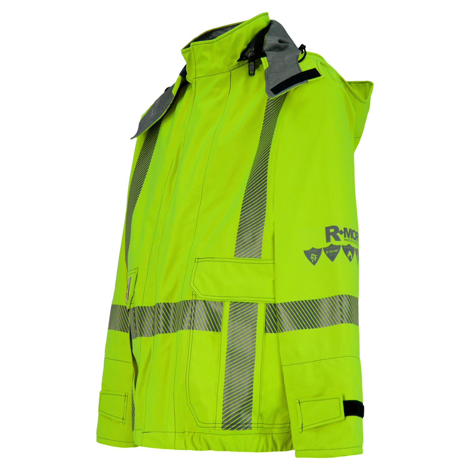 Jacket, High-Visibility Yellow, FR/ARC Rated, Canadian