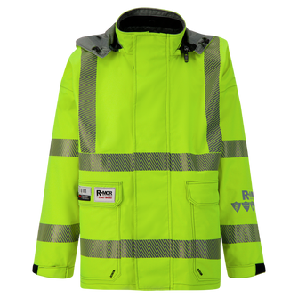 Jacket, Lighter Weight, High-Visibility, FR/ARC Rated, SAFE-T™ Style, US Marking