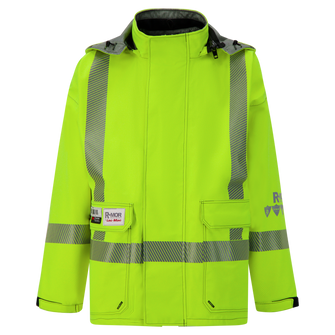 Jacket, Lighter Weight, High-Visibility, FR/ARC Rated, SAFE-T™ Style, Cdn. Marki