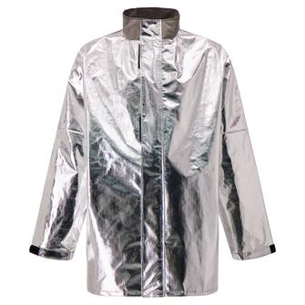 Aluminized Protective Jacket, for Molten and Heat Protection, 707MA