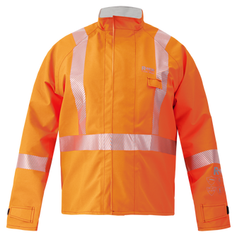 Multi-Haz Protective Jacket, for Flammable Liquid Chemical Hazards, 707ZABJ