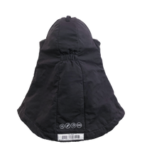 The Lac-Mac Switch Suit Hood and Face Shield Ensemble, 75 Cal. ARC Rated (709KA), offers advanced arc flash protection with a sleek design—perfect for safety and style on the job.