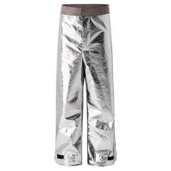 Aluminized Protective Pant, for Molten and Heat Protection, 710MA