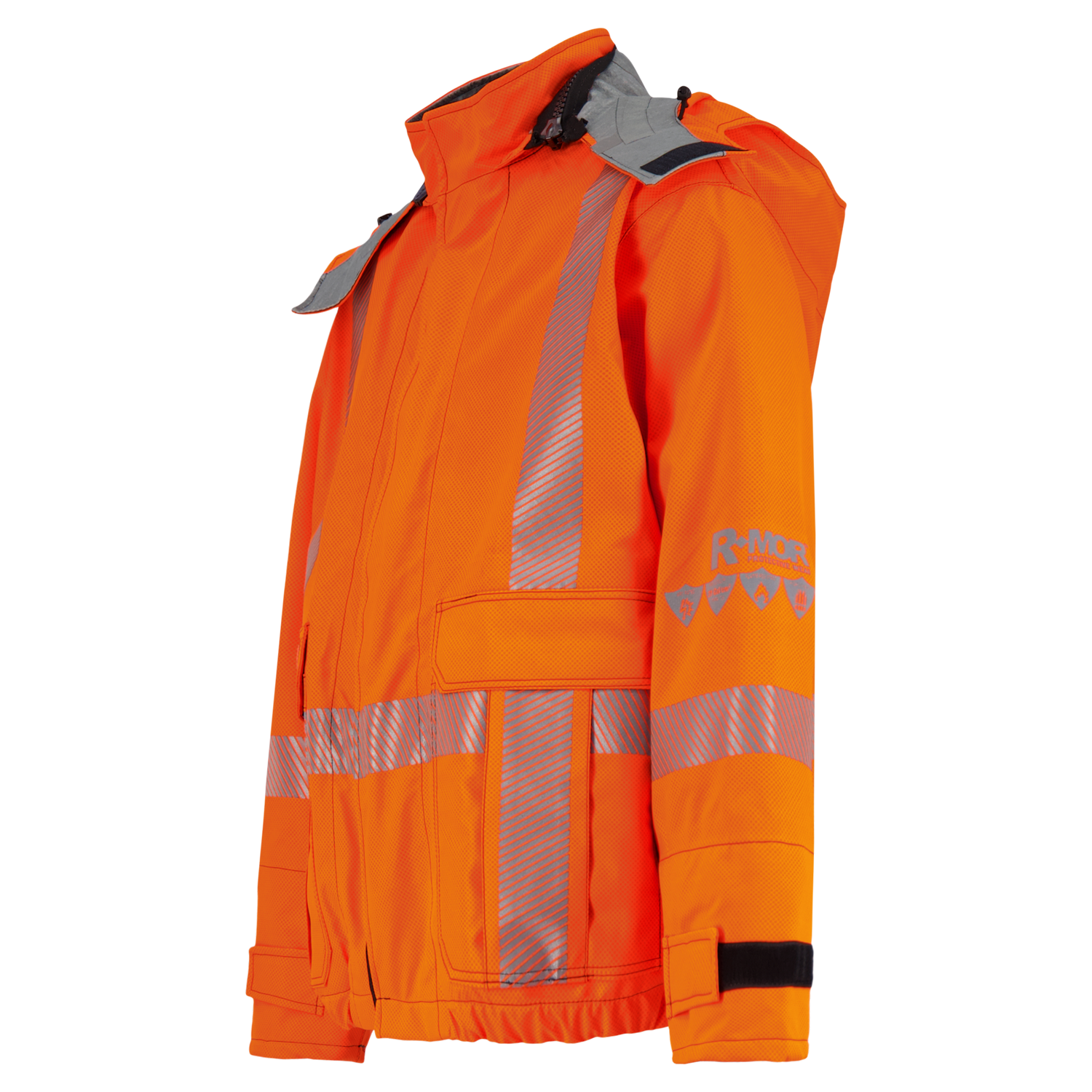 Jacket, High-Visibility Orange, FR/ARC Rated, Canadian Jacket, High-Visibility Orange, FR/ARC Rated, Canadian