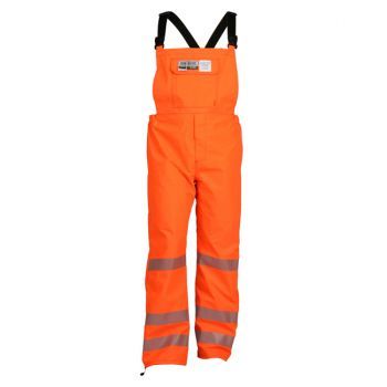 SAFE-T™ Overall, Reflective Markings (Silver), High-Visibility Orange