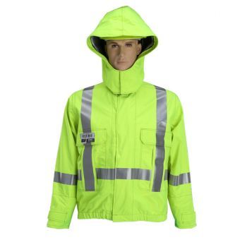 Jacket, Canadian Reflective Markings (Silver), High-Visibility Yellow